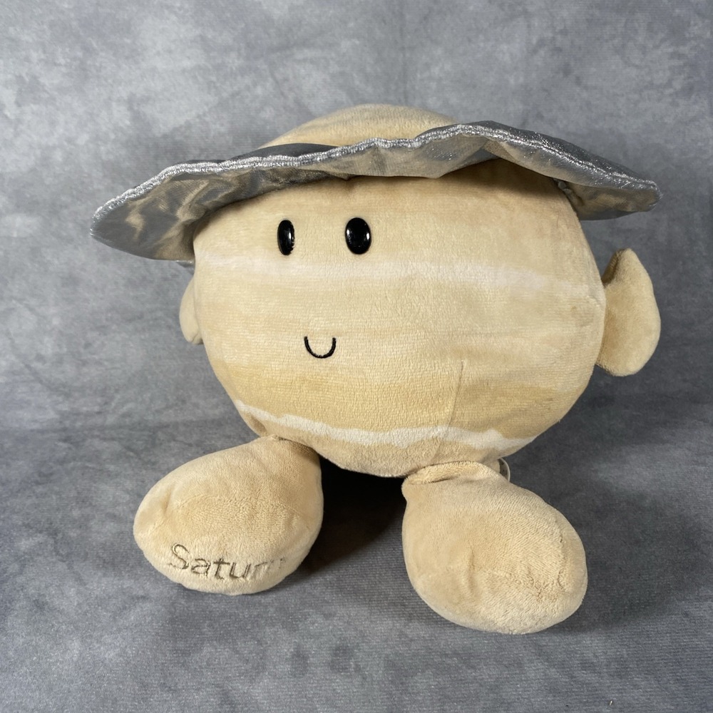 Celestial Buddies Saturn Planet Plush Stuffed Animal Space Toy Planets